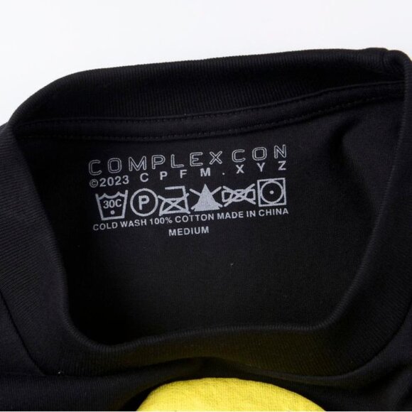 CPFM.XYZ Splash Ink Smiley Spider Long Sleeve Black - Picture 7 of 9